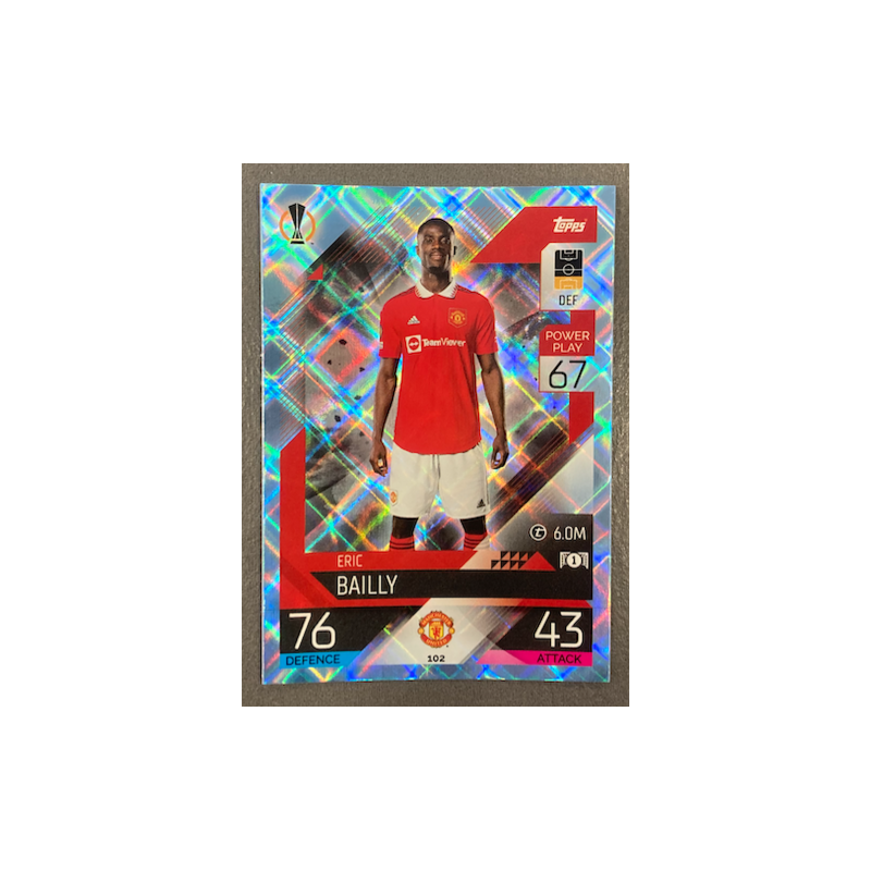 ERIC BAILLY 2022 23 TOPPS MATCH ATTAX CRYSTAL 102