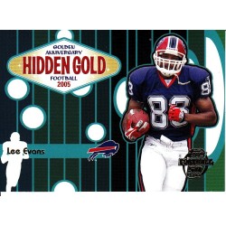 LEE EVANS 2005 TOPPS " HIDDEN GOLD "