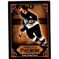 SIDNEY CROSBY 2005-06 UD " DIARY OF A PHENOM " ( DP28 )