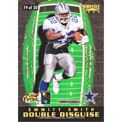 EMMITT SMITH 1996 PINNACLE " DOUBLE DISGUISE "