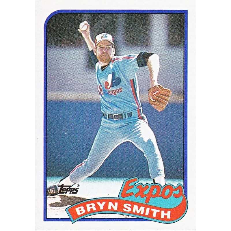 BRYN SMITH 1989 TOPPS