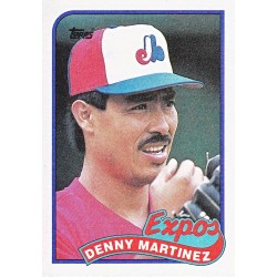 DENNY MARTINEZ 1989 TOPPS