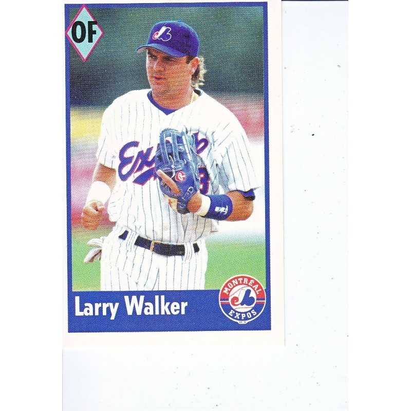 LARRY WALKER 1995 FLEER STICKERS