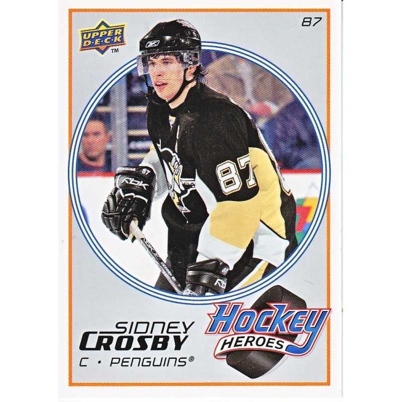 SIDNEY CROSBY 2008-09 UD " HOCKEY HEROES " (HH6)