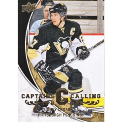 SIDNEY CROSBY 2008-09 UPPER DECK " CAPTAINS CALLING "