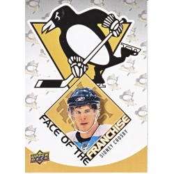 SIDNEY CROSBY 2009-10 UD " FACE OF THE FRANCHISE "