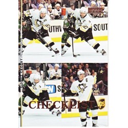 SIDNEY CROSBY 2007-08 UPPER DECK " CHECKLIST "