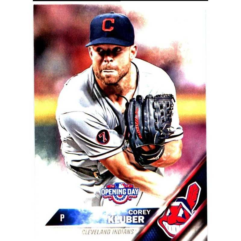 COREY KLUBER 2016 OPENING DAY