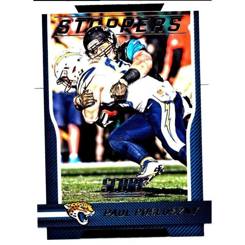 PAUL POSLUSZNY 2016 SCORE "STOPPERS "