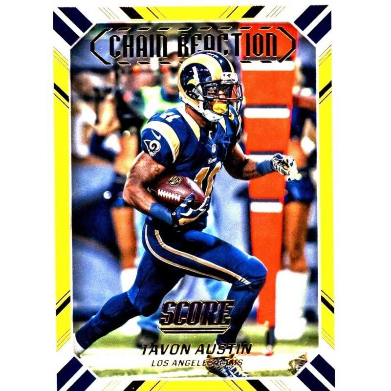 TAVON AUSTIN 2016 SCORE " CHAIN REACTION " GOLD