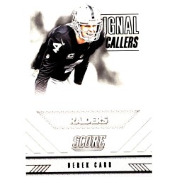 DEREK CARR 2016 SCORE " SIGNAL CALLERS "