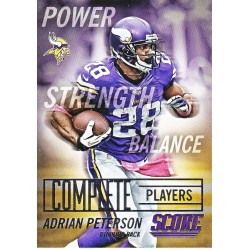 ADRIAN PETERSON 2014 SCORE " COMPLETE PLAYERS "