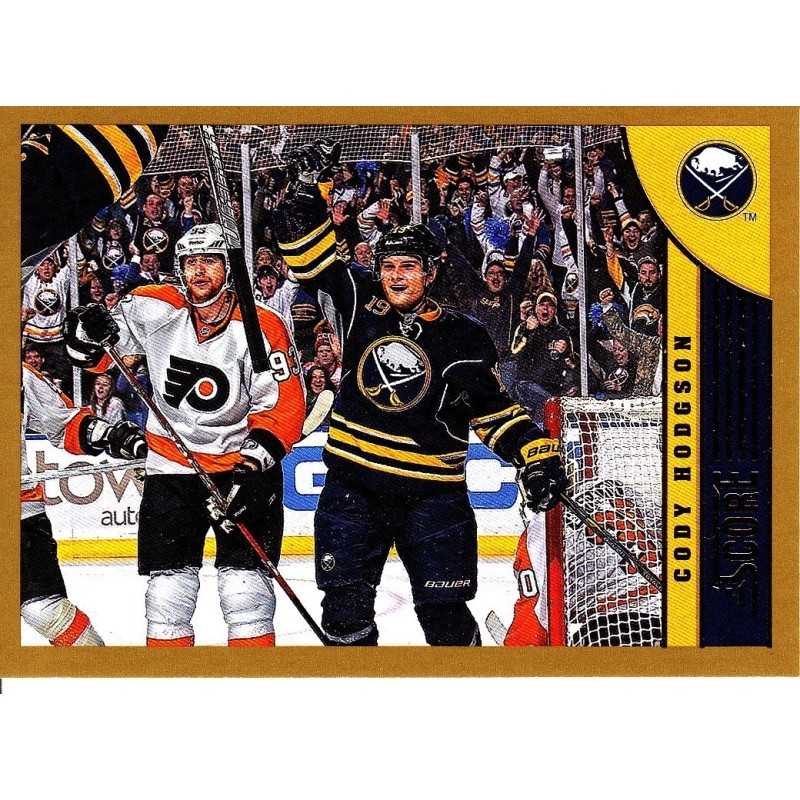 CODY HODGSON 2013-14 SCORE " GOLD "