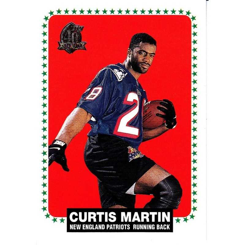 CURTIS MARTIN 2005 TOPPS " THROWBACK "