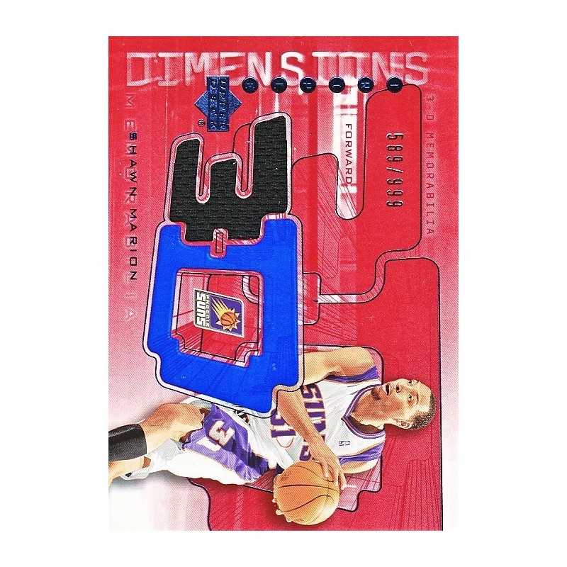 SHAWN MARION 2003-04 SWEET SHOT JERSEY