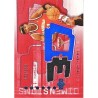 SHAREEF ABDUR RAHIM 2003-04 UPPER DECK 3D " RED " JERSEY /999