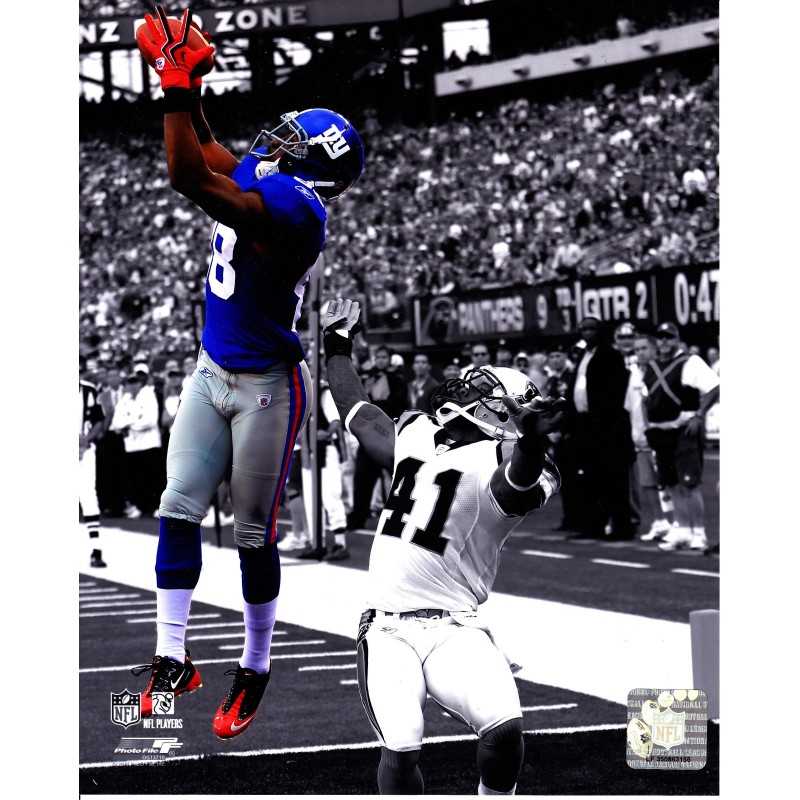 VICTOR CRUZ 8X10 OFFICIAL PHOTO NFL