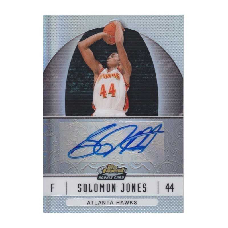 SOLOMON JONES 2006-07 BOWMAN CHROME ROOKIE AUTO SOLOMON JONES 2006-07 BOWMAN CHROME ROOKIE AUTO