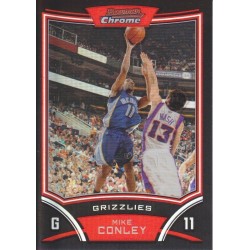 MIKE CONLEY 2008-09 BOWMAN CHROME REFRACTOR /499