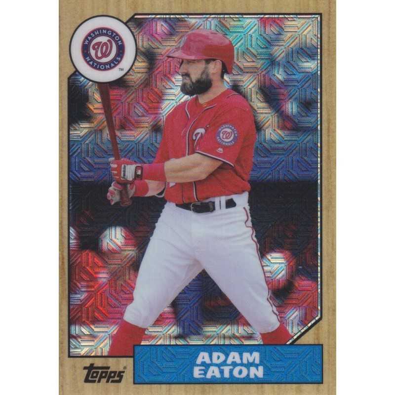 ADAM EATON 2017 TOPPS SILVER PACK 1987 CONTINUITY