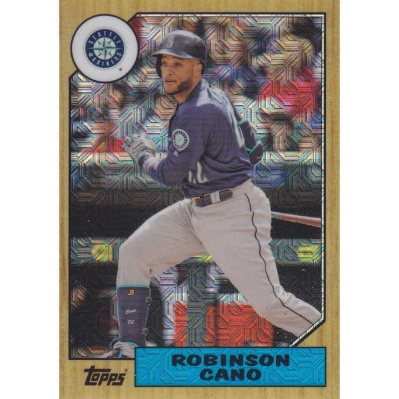 ROBINSON CANO 2017 TOPPS SILVER PACK 1987 CONTINUITY