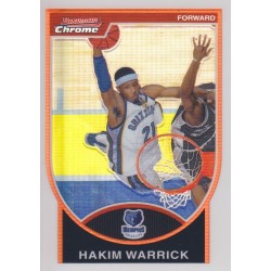 HAKIM WARRICK 2007-08 BOWMAN CHROME REFRACTOR /299