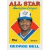 GEORGE BELL 1988 TOPPS ALL STAR
