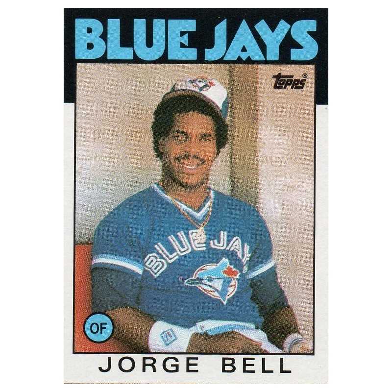 GEORGE BELL 1986 TOPPS