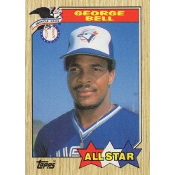 GEORGE BELL 1987 TOPPS ALL STAR