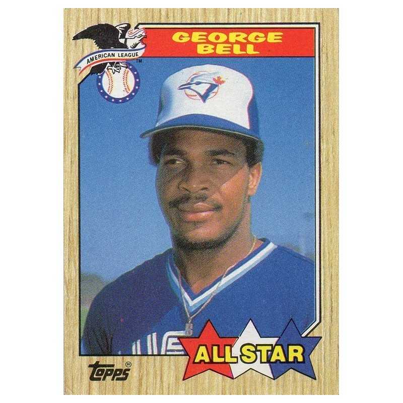 GEORGE BELL 1987 TOPPS ALL STAR