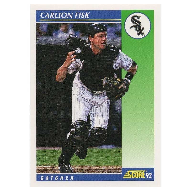 CARLTON FISK 1992 SCORE