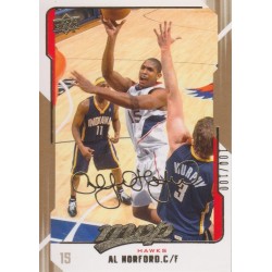 AL HORFORD 2008-2009 UPPER DECK MVP GOLD SCRIPT /100