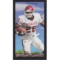 ADRIAN PETERSON 2009 GOODWIN CHAMPIONS BLACK BORDER MINI