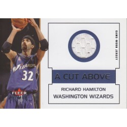 RICHARD HAMILTON 2002-03 FLEER PREMIUM JERSEY