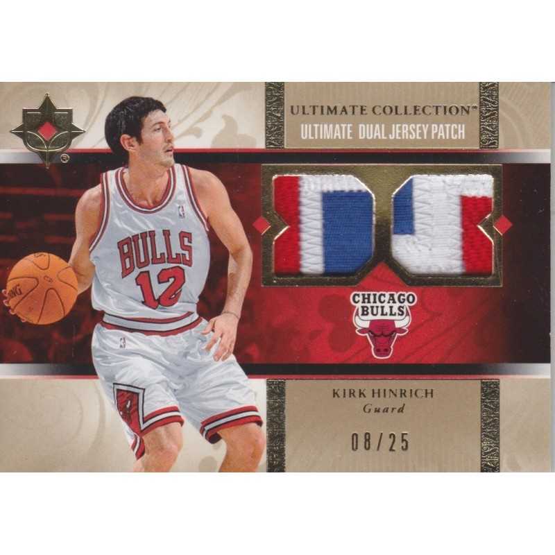 KIRK HINRICH 2006-07 ULTIMATE COLLECTION DUAL PATCH /25