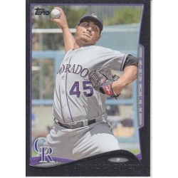 JHOULYS CHACIN 2014 TOPPS BLACK BORDER /63