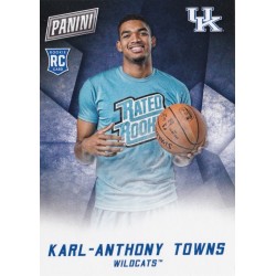 KARL-ANTHONY TOWNS 2015-16 PANINI BLACK FRIDAY RATED ROOKIE