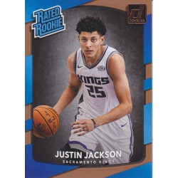 JUSTIN JACKSON 2017-18 DONRUSS RATED ROOKIE