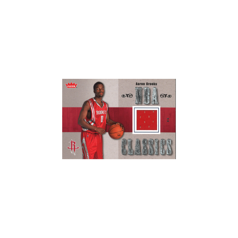 AARON BROOKS 2007-08 NBA CLASSICS JERSEY