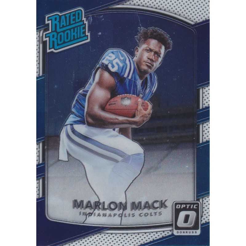 MARLON MACK 2017 DONRUSS OPTIC RATED ROOKIE