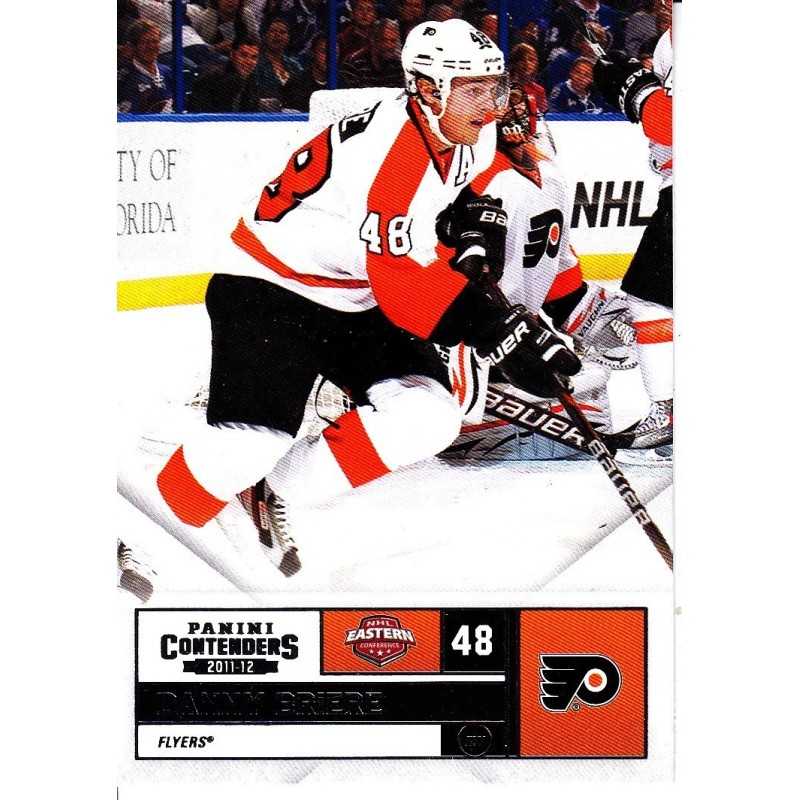 DANNY BRIERE 2011-12 PANINI CONTENDERS