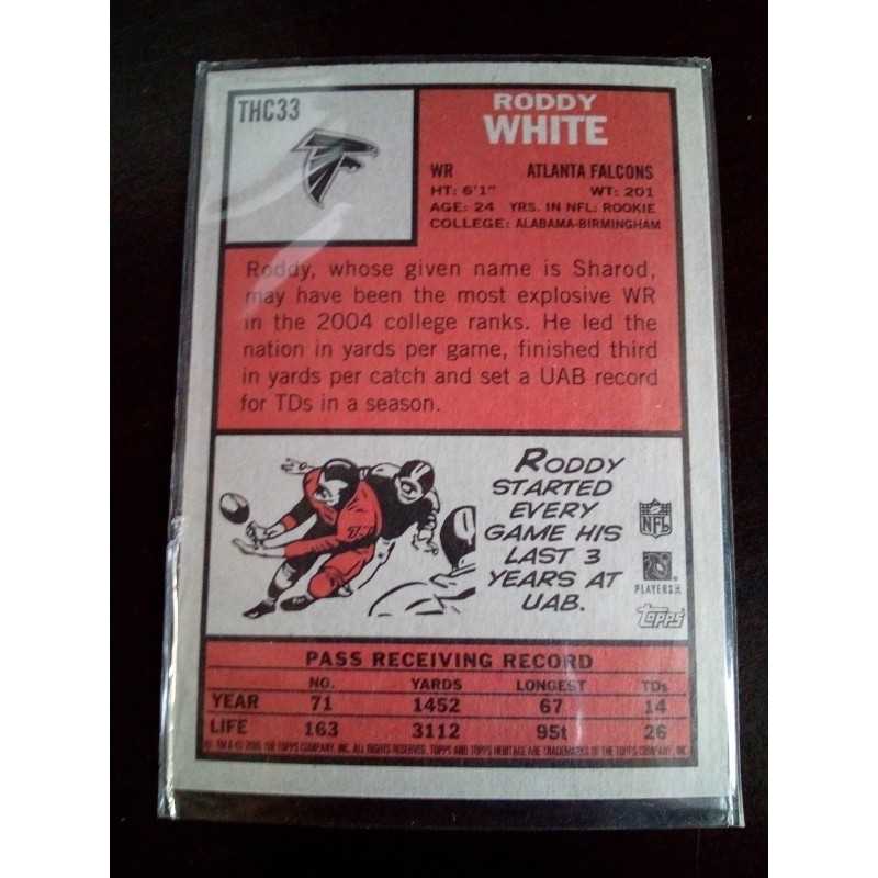 2005 Topps Heritage - Chrome roddy white