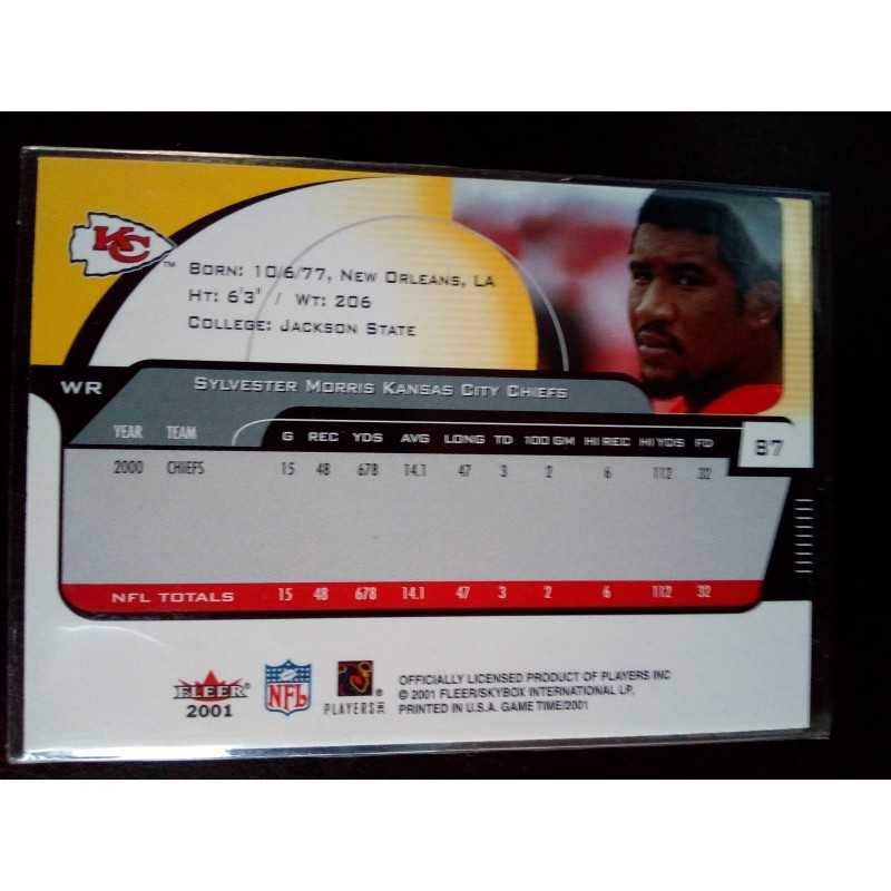 2001 Fleer Game Time - [Base] - Extra sylverster morris