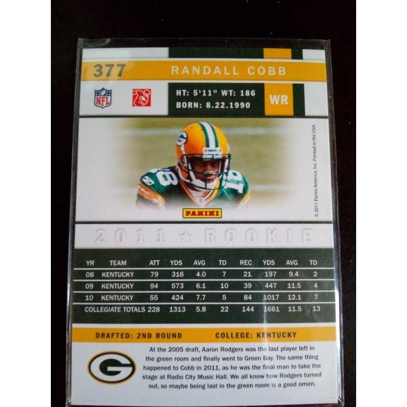 2011 Score - [Base] - Scorecard randall cobb