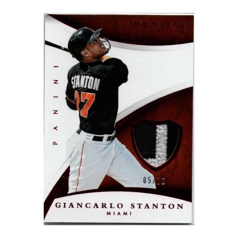 GIANCARLO STANTON 2015 Immaculate Patch /10