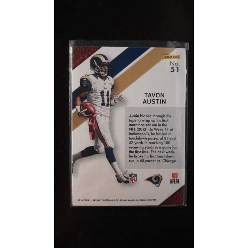 2014 Panini Absolute - Hogg Heaven Tavon Austin
