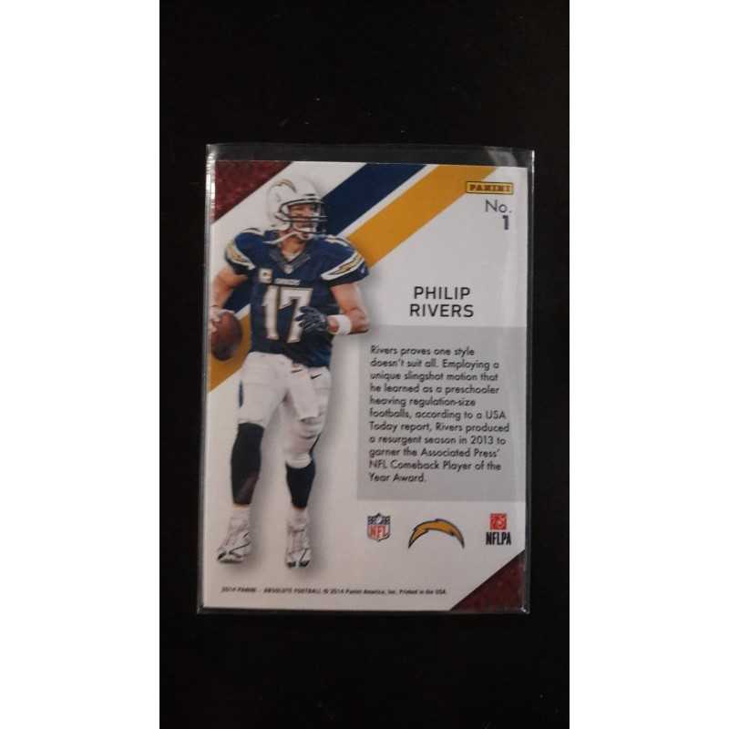 2014 Panini Absolute - Hogg Heaven Philip Rivers