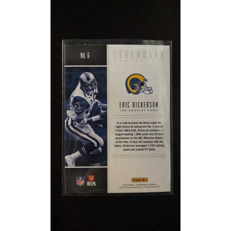 2016 Panini Contenders - Legendary Contenders Eric Dickerson