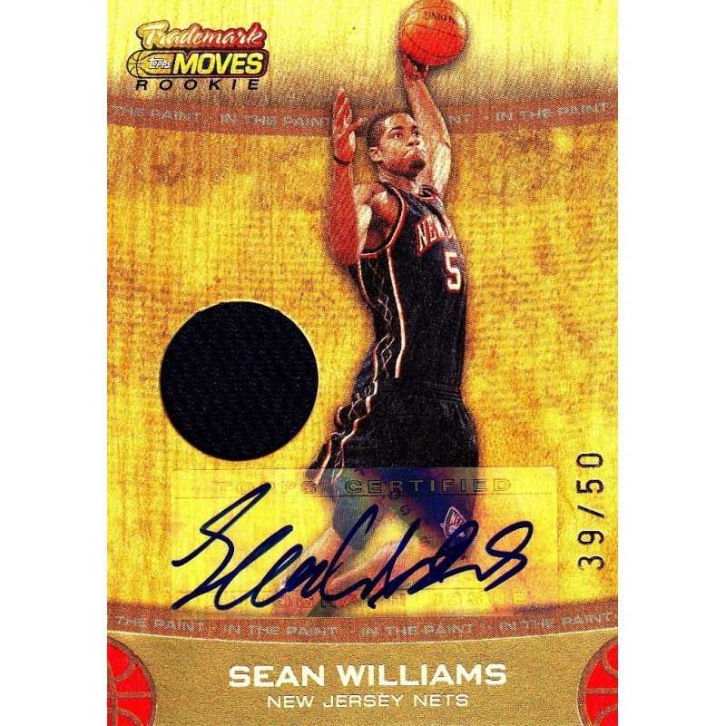 SEAN WILLIAMS 2007-08 TOPPS TRADEMARK NBA