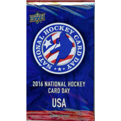 PAQUET 2016 UD NATIONAL HOCKEY CARD DAY